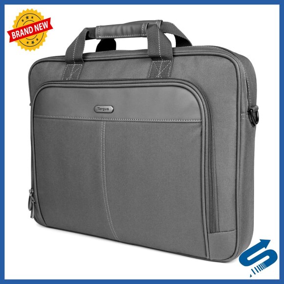 Slim Laptop Messenger Bag Professional Ergonomic Briefcase Foam Padded
